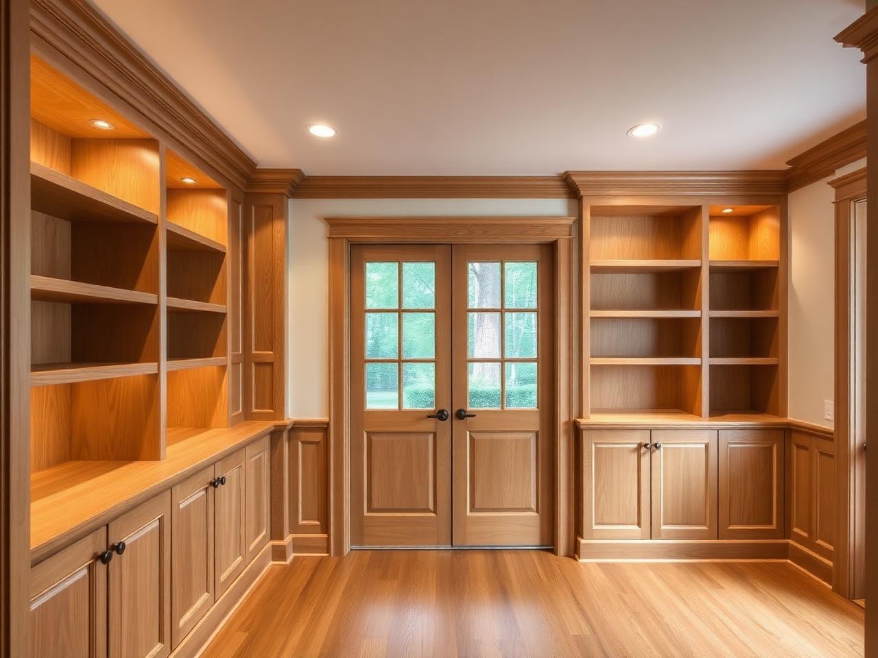 Custom interior millwork by PIER C CONSTRUCTION